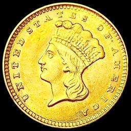 1856 Rare Gold Dollar CLOSELY UNCIRCULATED