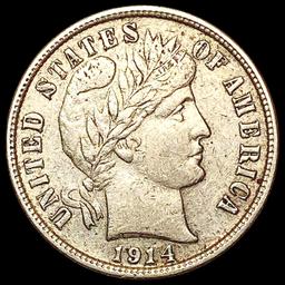 1914-S Barber Dime CLOSELY UNCIRCULATED