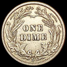 1914-S Barber Dime CLOSELY UNCIRCULATED