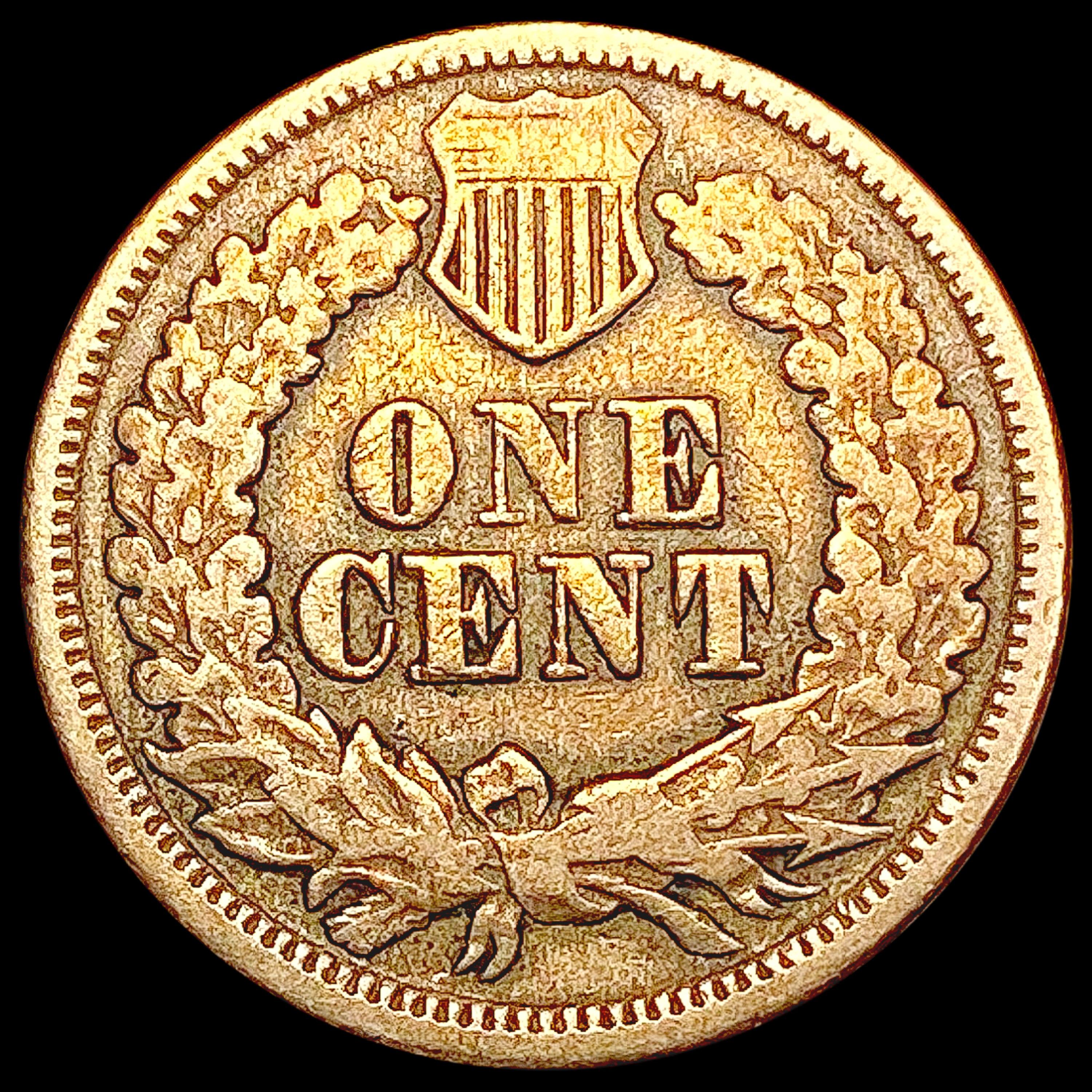 1863 Indian Head Cent NEARLY UNCIRCULATED