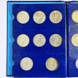 1921-1935 Peace Silver Dollar Book (23 Coins)