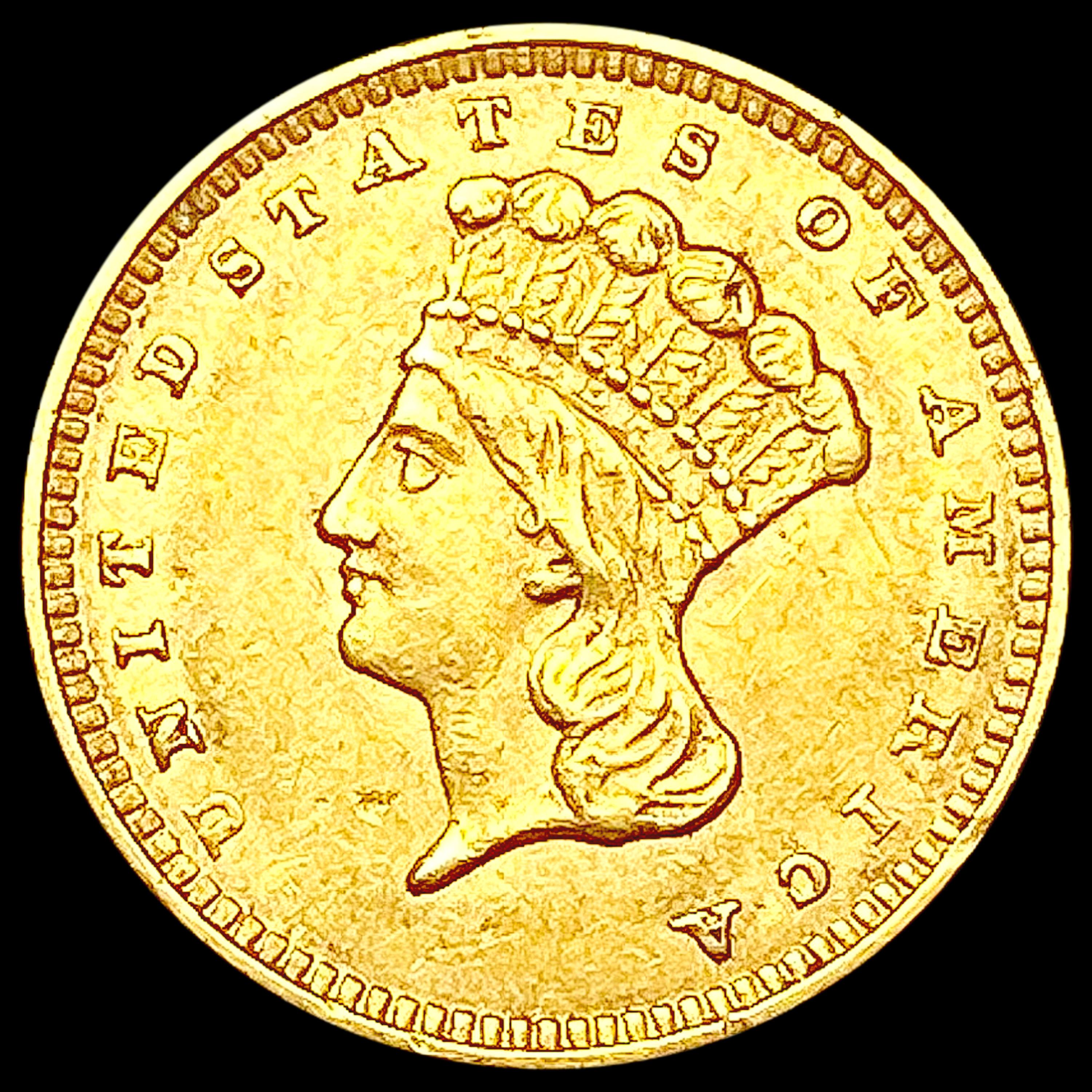 1856 Rare Gold Dollar CLOSELY UNCIRCULATED