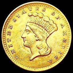 1856 Rare Gold Dollar CLOSELY UNCIRCULATED