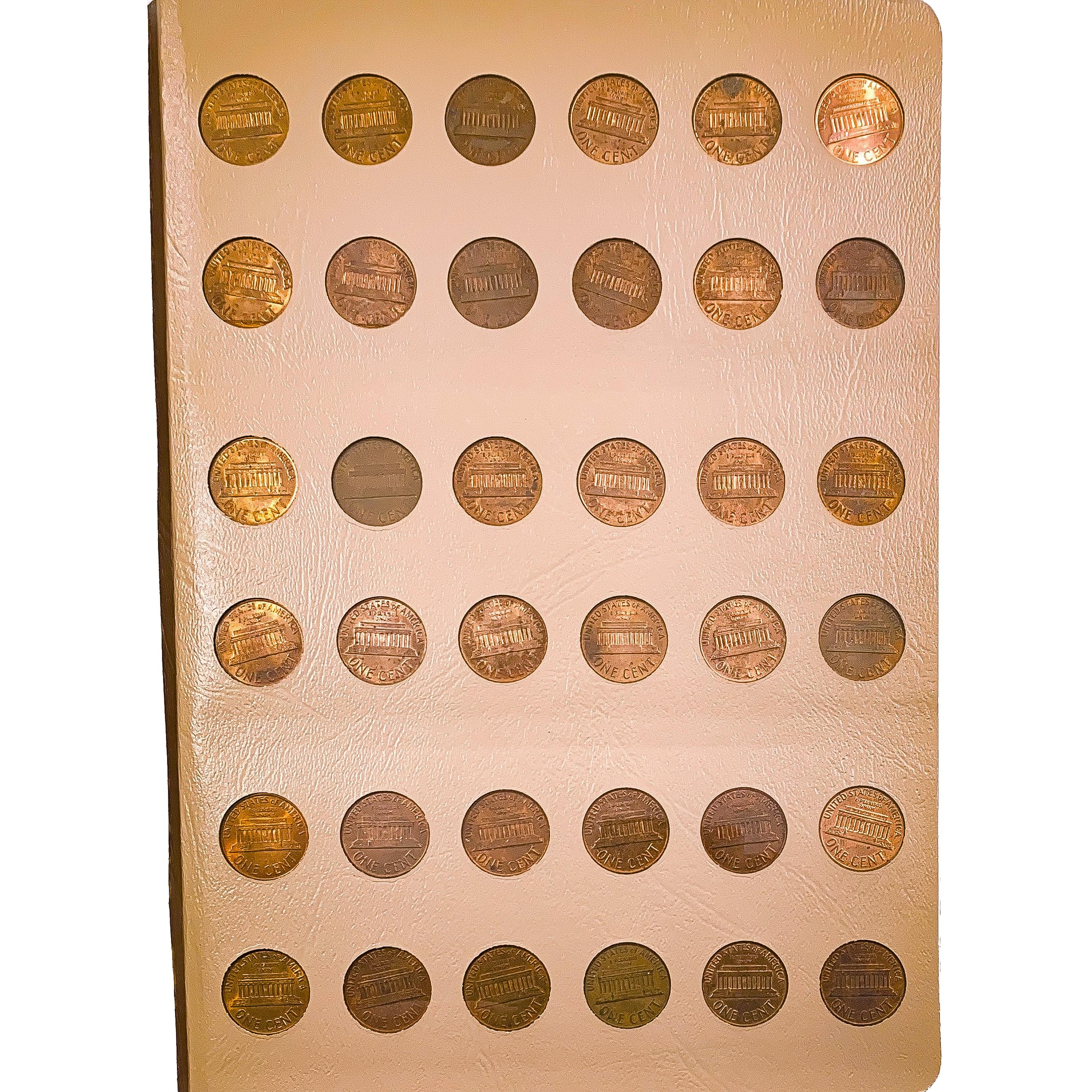 1909-1991 Lincoln Cent Collection [208 Coins]