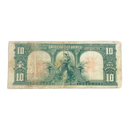 1901 $10 BISON LT UNITED STATES NOTE