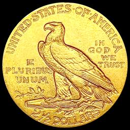 1908 $2.50 Gold Quarter Eagle CHOICE AU