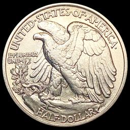 1938 Walking Liberty Half Dollar CHOICE AU