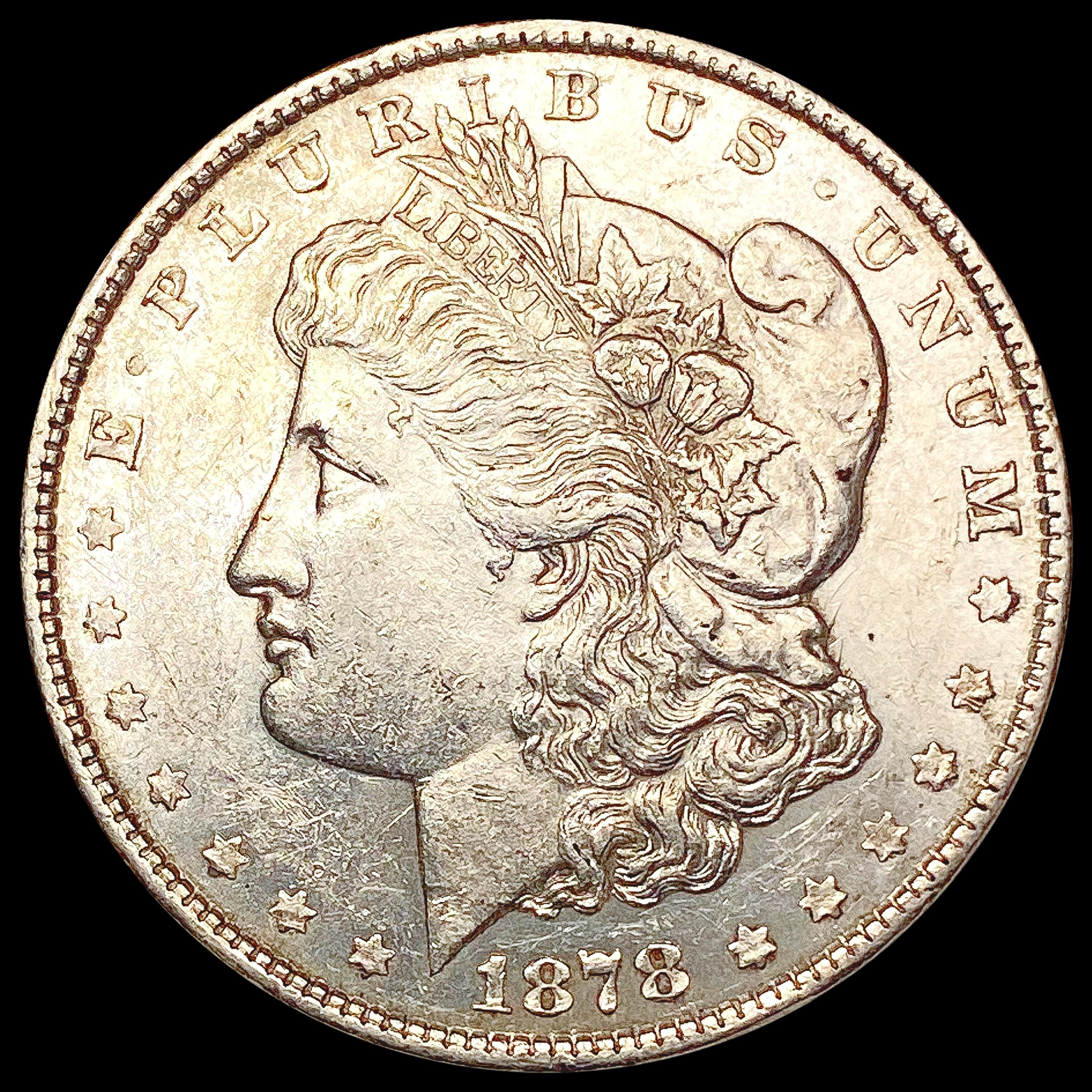 1878 8TF Morgan Silver Dollar UNCIRCULATED