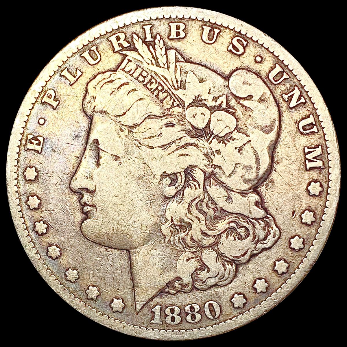 1880-CC Morgan Silver Dollar NICELY CIRCULATED