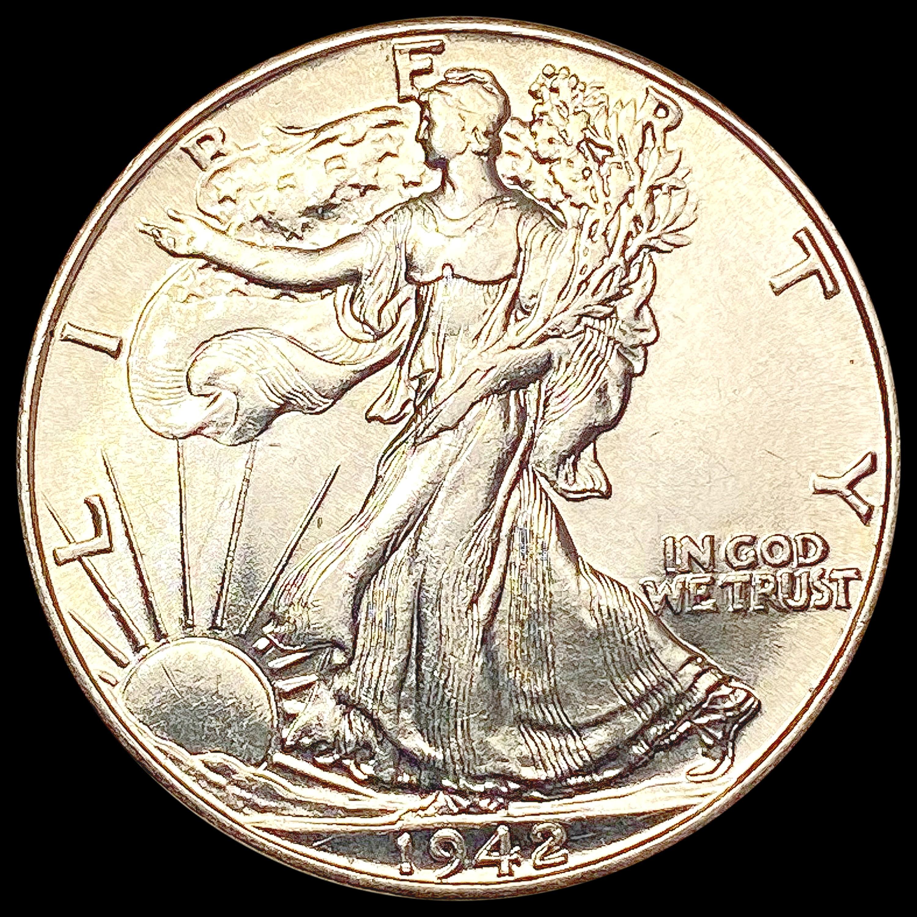 1942 Walking Liberty Half Dollar UNCIRCULATED