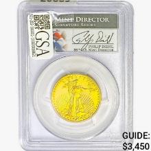 2012-W $25 1/2oz. American Gold Eagle PCGS PR69 DC