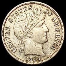 1911-S Barber Dime CLOSELY UNCIRCULATED