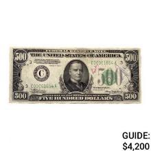 1934 A $500 Fed Res Note