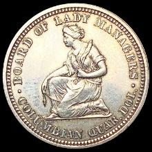 1893 Isabella Silver Quarter UNCIRCULATED