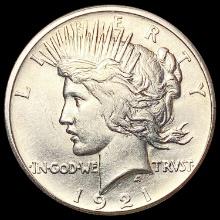 1921 Silver Peace Dollar CLOSELY UNCIRCULATED