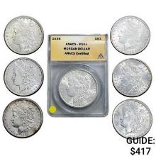 Morgan Silver Dollar Collect. Ch BU/MS [7 Coins