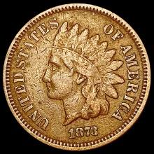 1873 Indian Head Cent CLOSELY UNCIRCULATED