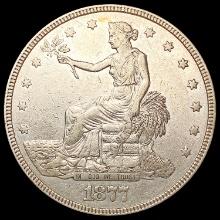 1877 Silver Trade Dollar CLOSELY UNCIRCULATED