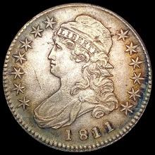 1811 Capped Bust Half Dollar CLOSELY UNCIRCULATED