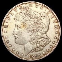 1893 Morgan Silver Dollar CLOSELY UNCIRCULATED