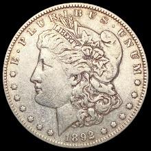 1892 Morgan Silver Dollar LIGHTLY CIRCULATED