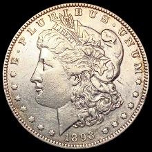 1893 Morgan Silver Dollar CLOSELY UNCIRCULATED