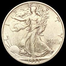 1933-S Walking Liberty Half Dollar CLOSELY UNCIRCU