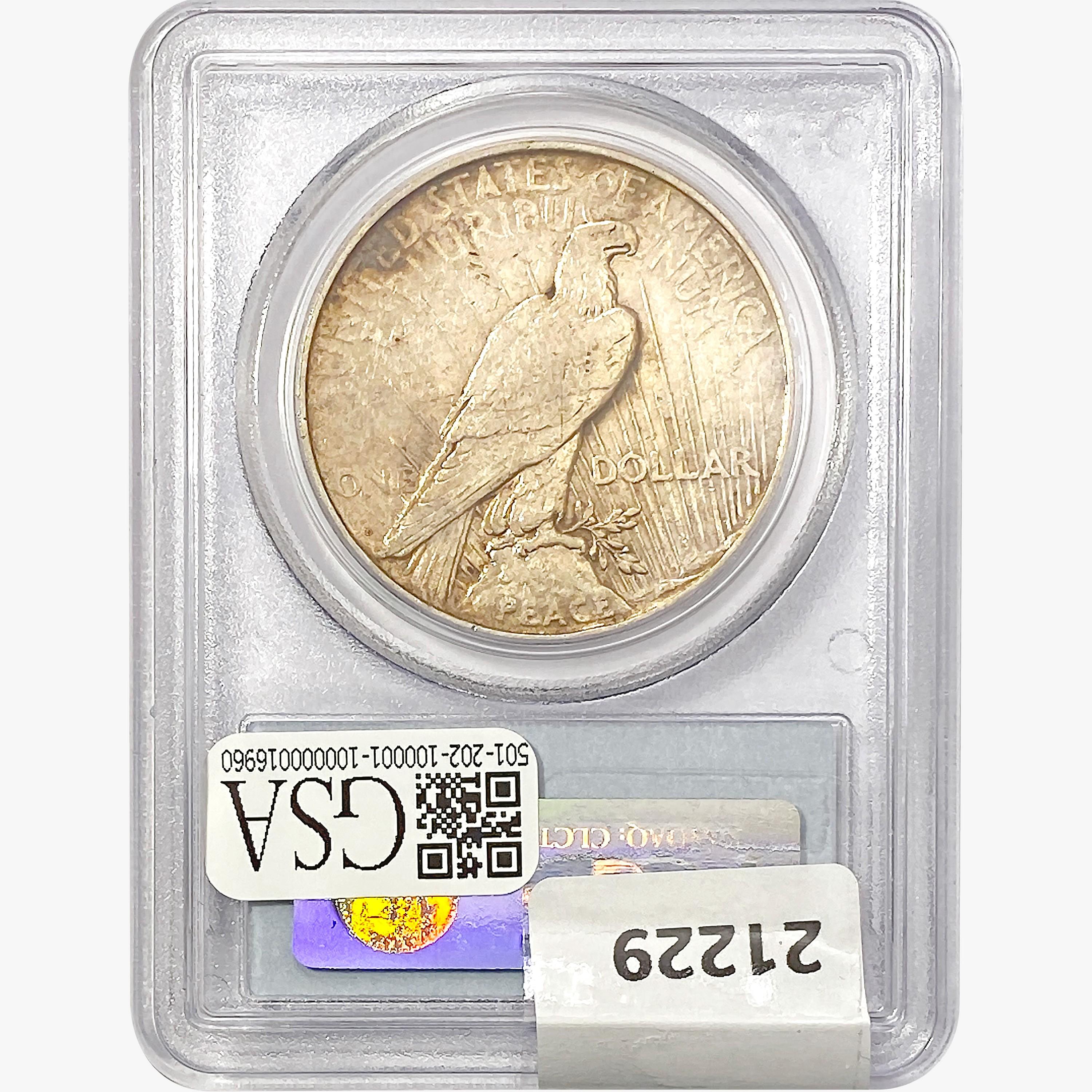 1927-D Silver Peace Dollar PCGS XF45