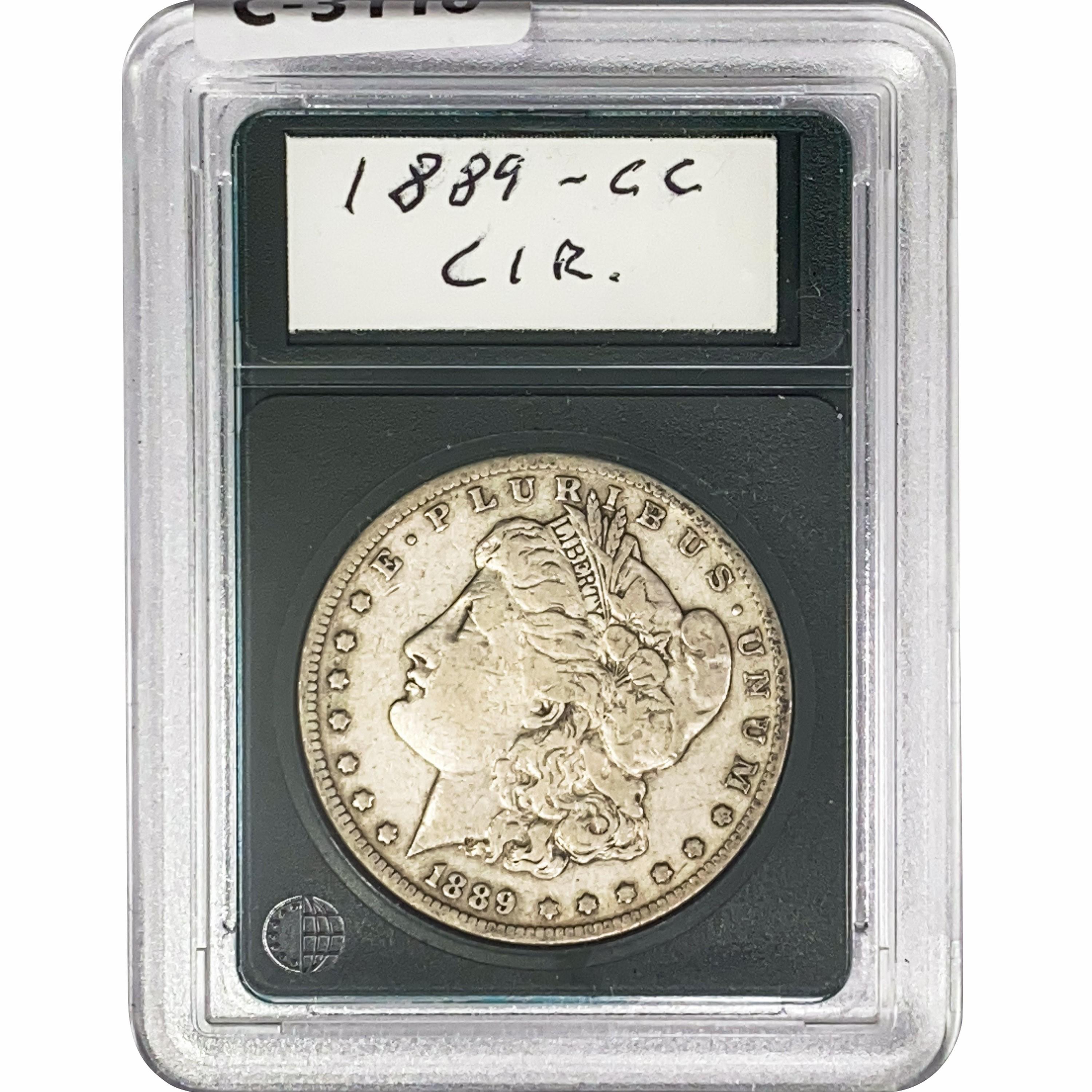 1889-CC Morgan Silver Dollar