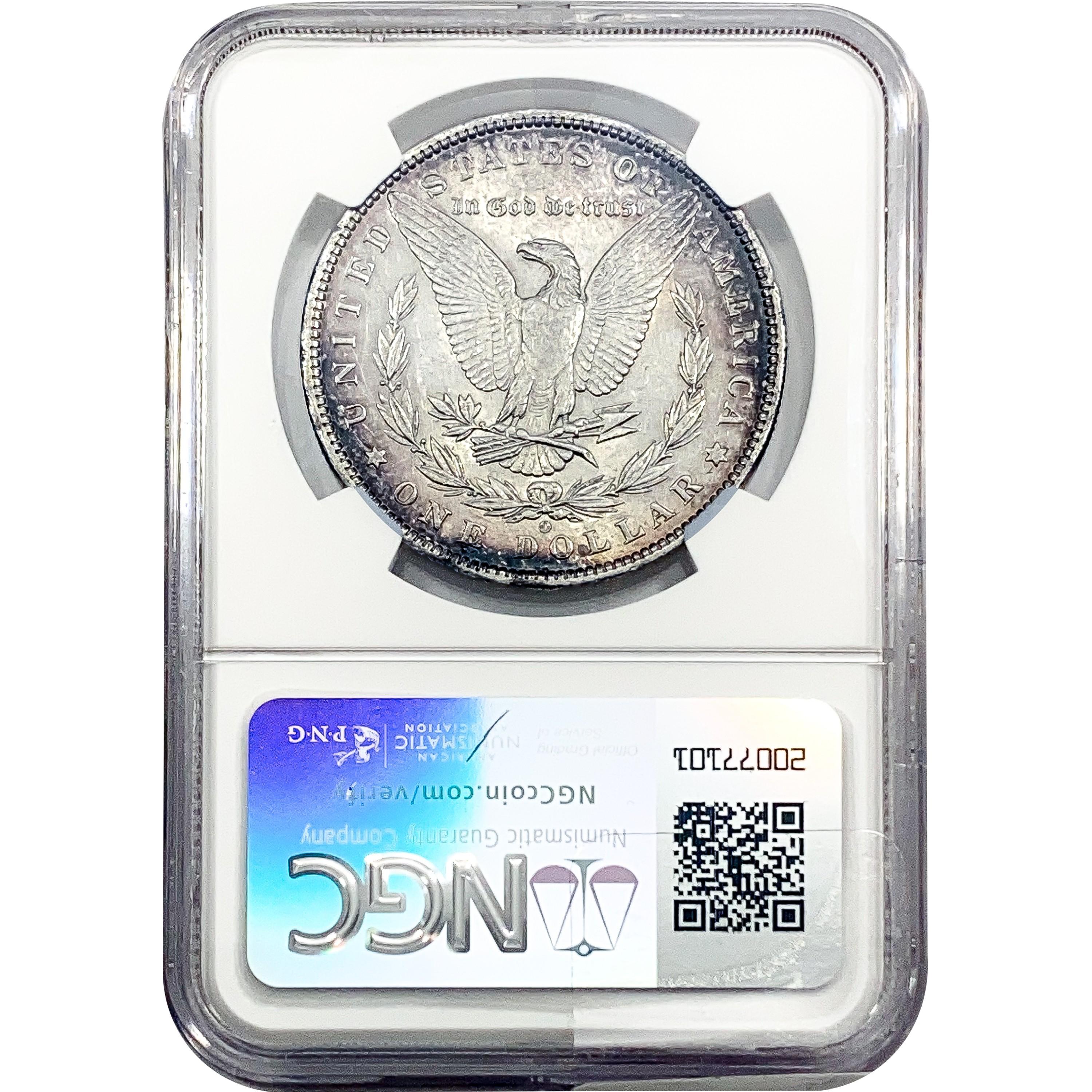 1886-O Morgan Silver Dollar NGC AU55