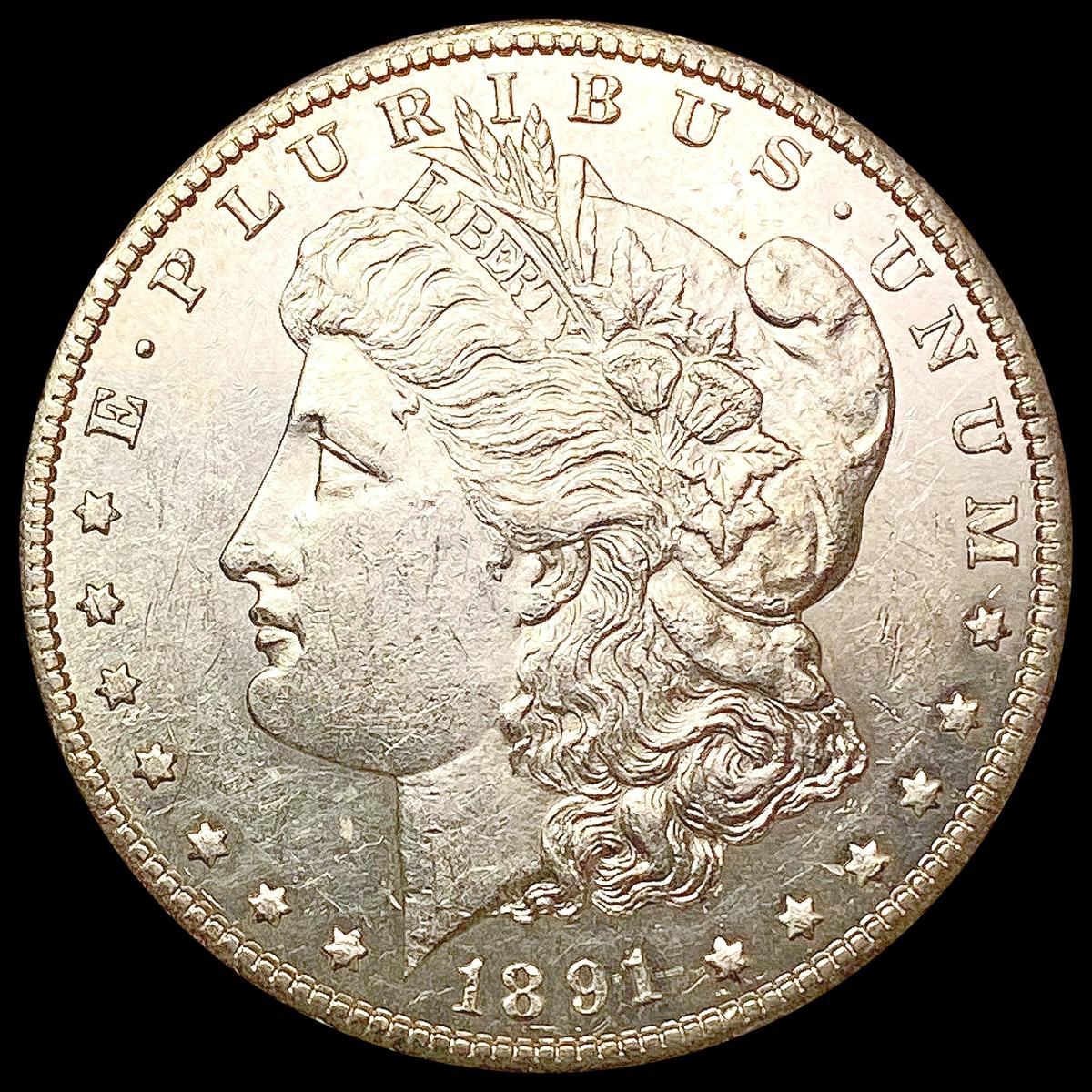 1891-S Morgan Silver Dollar UNCIRCULATED