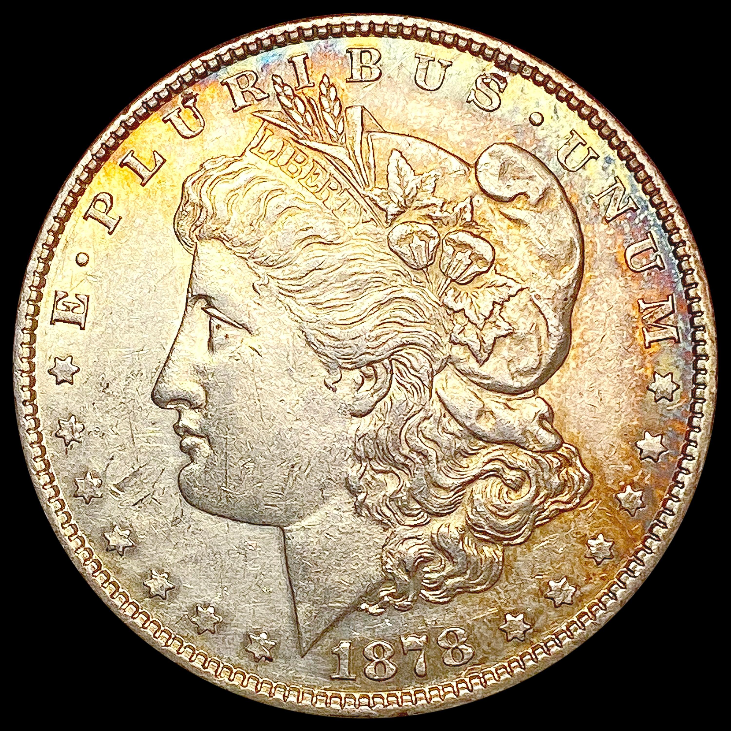 1878 7TF Rev 79 Morgan Silver Dollar CHOICE AU