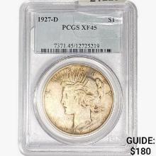 1927-D Silver Peace Dollar PCGS XF45