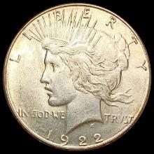 1922-S Silver Peace Dollar UNCIRCULATED