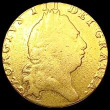 1798 G. Britain .2462oz Gold Guinea NICELY CIRCULA