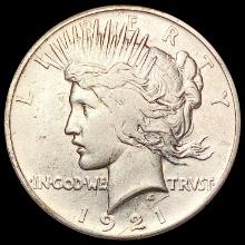 1921 Silver Peace Dollar LIGHTLY CIRCULATED