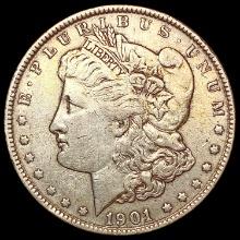 1901 Morgan Silver Dollar NEARLY UNCIRCULATED