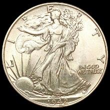 1942 Walking Liberty Half Dollar UNCIRCULATED