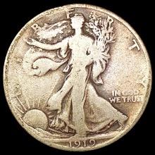 1919-D Walking Liberty Half Dollar NICELY CIRCULAT