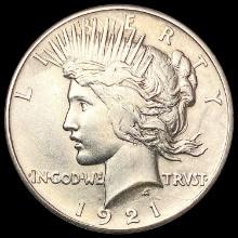 1921 Silver Peace Dollar CLOSELY UNCIRCULATED