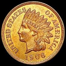 1906 RB Indian Head Cent CHOICE AU