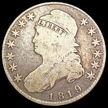 1819 Capped Bust Half Dollar NICELY CIRCULATED
