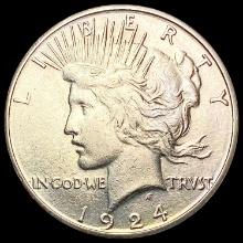 1924-S Silver Peace Dollar UNCIRCULATED