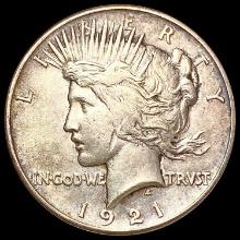 1921 Silver Peace Dollar CLOSELY UNCIRCULATED