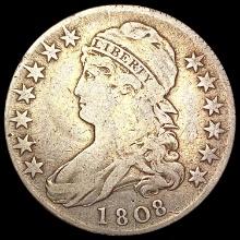 1808 Capped Bust Half Dollar LIGHTLY CIRCULATED