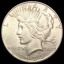 1935-S Silver Peace Dollar UNCIRCULATED