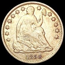 1858-O Seated Liberty Half Dime LIGHTLY CIRCULATED