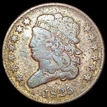 1825 Classic Head Half Cent NICELY CIRCULATED