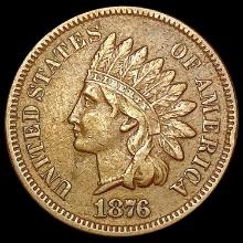 1876 Indian Head Cent CLOSELY UNCIRCULATED