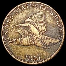 1857 Flying Eagle Cent LIGHTLY CIRCULATED